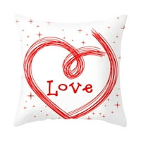 Dekor za Valentinovo jastučnica za Valentinovo s printom prilagođena Jastučnica od breskve