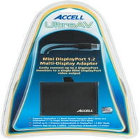 ACCELL MINI DisplayPort na 3-port Displayport Multi Monitor Splitter MST Hub