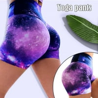 Xinqinghao joga gamaša za žene modni tisak za dizanje fitnesa casual kratke hlače joga hlače žene joga hlače višebojaste