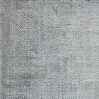 Tepisi od 930 inča apstraktni Vintage bijeli tepih, 8 '0 910'0