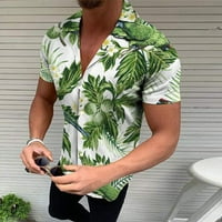 Prodaja ispod $ Muška havajska košulja na plaži Boho ljetna košulja
