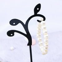 Naušnice stalak željezna umjetnost naušnice stalak kreativni modni nakit Organizatori Ogrlica za ogrlicu držač