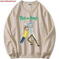 Modne smiješne predimenzionirane kapuljače za ženske muške alternativne odjeće Estetika Rick i Morty Comics jakna