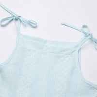 Lilgiuy haljine za bebe djevojčice setovi za rukavice za bebe Dječje djevojčice Ljetna morska haljina na plaži
