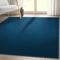 Dobro tkani jednobojni komad modernog jednobojnog plavog ravnog tkanja 7'7 9'10 prostirka za prostor za sjedenje