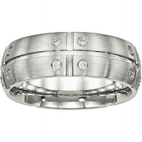 Brušeni polukružni prsten od nehrđajućeg čelika od nehrđajućeg čelika