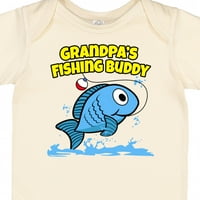 Inktastični djed za ribolovni prijatelj poklon dječak Dječak ili djevojački bodi