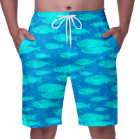 Fraigo muške plaže kratke hlače Standardno brzo suho klasično plivanje-trunke havajske kratke hlače za muškarce