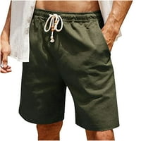 Muške kratke hlače Ležerne labave Ležerne ljetne kratke hlače za plažu s elastičnim strukom i vezicama kratke