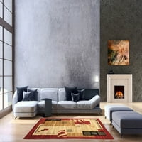 Maxy Home Modero Collection Mo- Modern Contemporary Area prostirka -by - 5'x'7 '