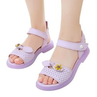 Dječje cipele modni cvijet debele potplate sandale mekanog potplata udobne sandale s princezama beba svakodnevna