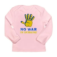CAFEPRESS - Nema rata u Ukrajini mir Pet p majica dugih rukava - majica s dojenčadi dugih rukava