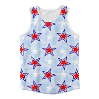 4. srpnja muška majica bez rukava s crvenim i plavim zvijezdama, majice s orlom i zastavom SAD-a, muška majica