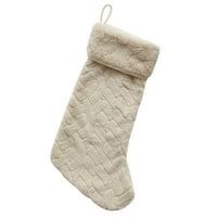 Moja teksaška kuća Jessie Grey isklesana božićna čarapa FAU zečja, 21