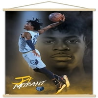 Memphis Grizzlies - zidni plakat ja Moranta u drvenom magnetskom okviru, 22.375 34