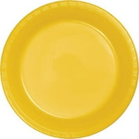 Plastična ploča za ručak u boji, 7 komada