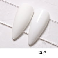 Bijeli lak za nokte za salon za dom i nokte Visoko pigmentirani gel za nokte
