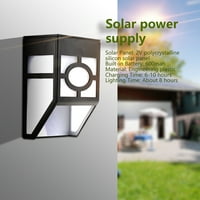 Solarna vrtna svjetiljka, vodootporna senzorska vrtna svjetiljka, 2V polikristalni silikonski solarni panel za