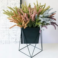 Umjetne biljke lavande - rustikalni dekor doma i prekrasan životni fau svileni cvjetni aranžmani za kuhinju, ured,