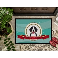 $ 1547 $ Bernski planinski pas sretan božićni tepih za vrata, unutarnji ili vanjski tepih 24,36