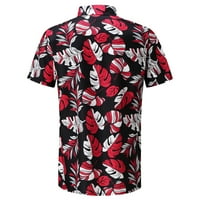 Top bluza, modne casual košulje, Proljeće / Ljeto Muške košulje na plaži s kratkim rukavima, muška odjeća, nova