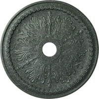 Stolarija od 1. do 2. do 4.do 1. do 2., ručno oslikani atenski zeleni Crackle stropni medaljon