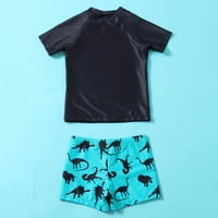 Dječji kupaći kostim za djevojčice, malu djecu, dječake, kupaći kostimi s printom slova iz crtića, ljetni Komplet