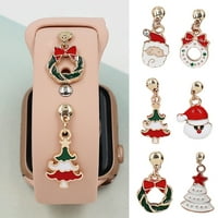 Prsten za ukrašavanje remena za sat ukrasni elegantni stilski vijenac za božićno drvce Silikonski remen za sat