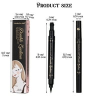 Dvoglavi set olovke s pečatom s tekućim eyeliner-om, obloge za oči za žene u novom prozoru ili kartici