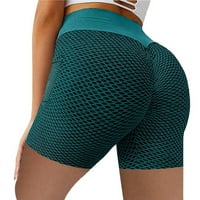 Ženske kratke hlače na rasprodaji ženske rastezljive tajice za fitness trčanje teretana s džepovima aktivne kratke