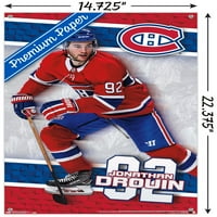 Montreal Canadiens - zidni poster Jonathana Druena s gumbima, 14.725 22.375