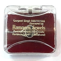 Divya Shakti 12.25-12. Karat American Diamond okrugli cirkonski dragulj Panchdhatu prsten za muškarce i žene