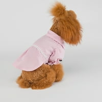Slatka haljina za kućne ljubimce Male pse Košulja Mačka pseća džemper Pas Tiskani pulover kućna jakna zima toplo