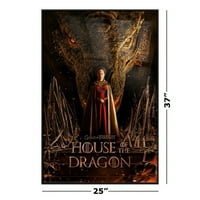 Igra prijestolja: Kuća zmaja - Uokvireni TV plakat
