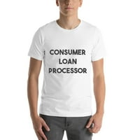 Rukovatelj potrošačkim kreditima, podebljana pamučna majica kratkih rukava iz he