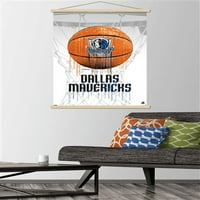 Dallas Mavericks - plakat za košarkaški zid s magnetskim okvirom, 22.375 34