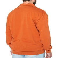 Muška majica s patentnim zatvaračima u veličinama od 3 inča