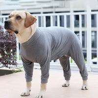 Velika pseća odjeća, ugodna pseća pidžama, tanak fit, lagana pulover pidžama puna pokrivenost pds pjs xs-3xl
