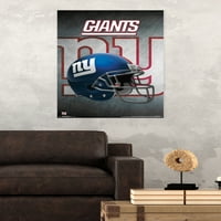Njujorški Giants - plakat na zidu s kacigom, 22.375 34