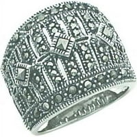 Prsten od markazita od srebra veličine 6