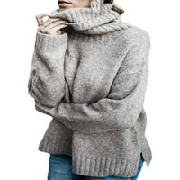 Ženski pulover od džempera od džempera s dugim rukavima
