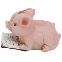 Svinjska figurica, svinjski kip atraktivan ukras za kolekciju za poklon