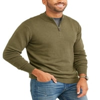 George muški i veliki muški džemper s zatvaračem, do veličine 5xl