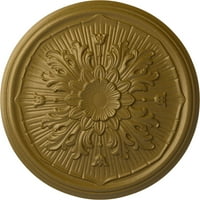 Stropni medaljon od 9 4 5 8 Luton, ručno oslikan zlatom