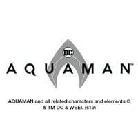 Set podmetača od plute s logotipom filma Akvamen, novi dizajn niskog profila