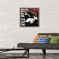 Plakat na zidu Atlanta Falcons-kile Pitts, 14.725 22.375