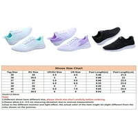 Daeful Ladies Tunsing Shoe čipka tenisice Sport Walking Cipele Jogging Lagana patchwork mrežica Atletske tenisice