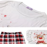 Jedinstvene ponude ženske božićne pidžame podudarne setove PJS obiteljske pidžame setovi za spavanje