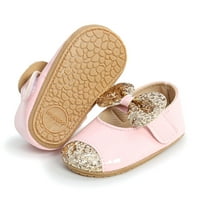Odjeća za bebe/ princeza cipele za bebe, kontrastne boje sa šljokicama i mašnom, cipele za hodanje, cipele za