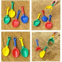 PP lopata za pijesak igračka za plažu igračka za pijesak lagana, svijetle boje za djecu